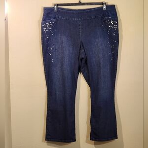 Westbound pull-on  bootcut jeans sz 24WR